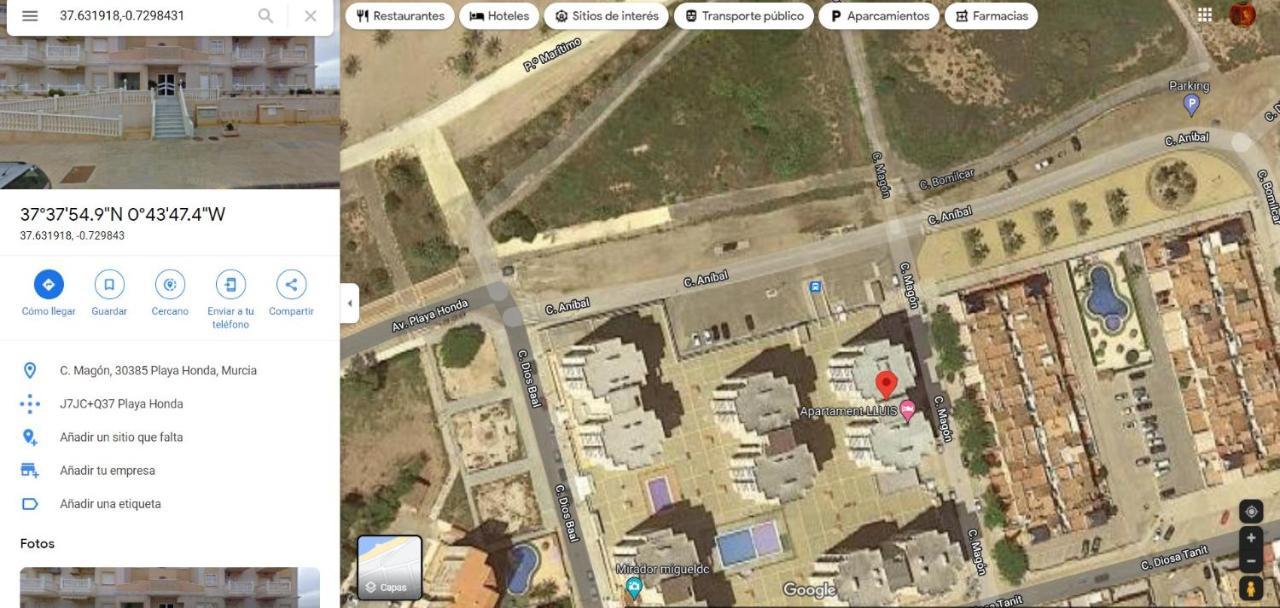 Apto. Villa Cristal Playa Mũi đất La Manga Ngoại thất bức ảnh